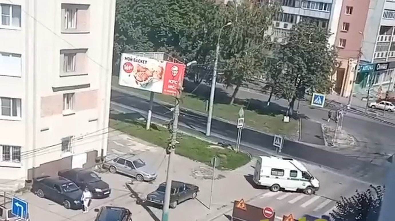 В Пензе водители игнорируют перекрытие улицы Пушкина
