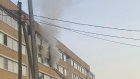 На улице Зеленодольской в Пензе случился пожар