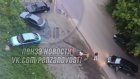 В Терновке водитель, уходя от одной машины, протаранил другую