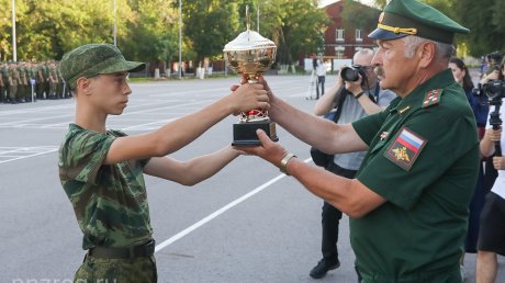 В Пензе открылись военно-патриотические сборы ПФО «Гвардеец»