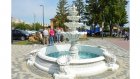 В День ВДВ в Кузнецке на несколько часов включили новый фонтан