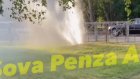 Пензенцы увидели фонтан на улице Захарова