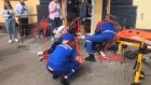 Пьяный водитель протаранил толпу в центре российского города
