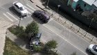 Поворот не туда: в Терновке водитель хотел избежать ДТП и снес забор