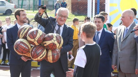 В Пензенской области открылись новые спортивные площадки