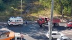 На улице Окружной в ДТП попал автомобиль скорой помощи