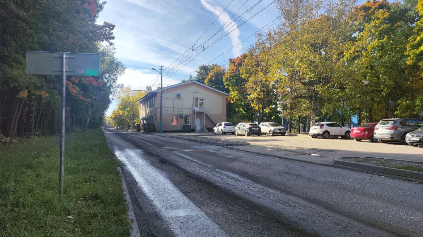 На Западной Поляне в Пензе начался ремонт улицы Попова