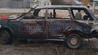 В Городище ВАЗ-2104 сгорел после аварии