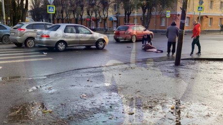На улице Циолковского в Пензе сбили 85-летнюю женщину