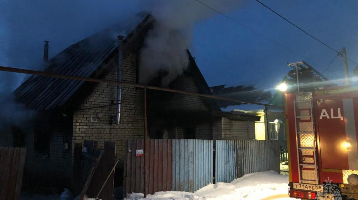 В селе Чемодановка три человека погибли при пожаре