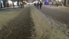На улице Московской в Пензе появился «хребет динозавра»