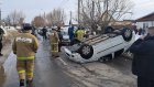 Водитель перевернувшегося Renault Logan в Никольске погиб