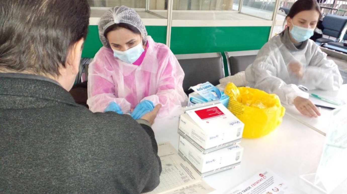 Пензенцев приглашают на экспресс-тестирование на гепатит С
