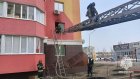 На улице Антонова в Пензе случился пожар в многоквартирном доме