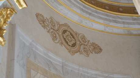 В Спасском кафедральном соборе завершили роспись в северном алтаре