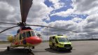 В пензенский кардиоцентр вертолетом доставили младенца из Саратова