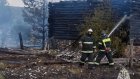 В Городищенском районе огонь уничтожил 2 дома и 2 постройки