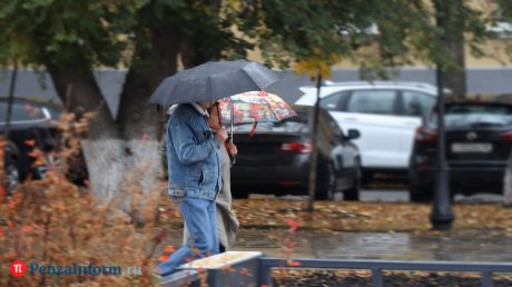 28 октября в Пензенской области будет дождливым