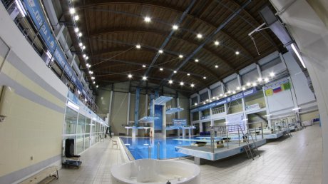 В «Буртасах» для безопасности тренировок обновили освещение