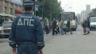Центр города блокирован сотрудниками ГИБДД