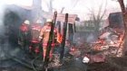 Пожарным удалось спасти деревянное жилище