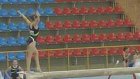Юные гимнасты борются за медали Спартакиады