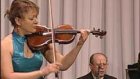 Именитая скрипачка подарила родному городу концерт