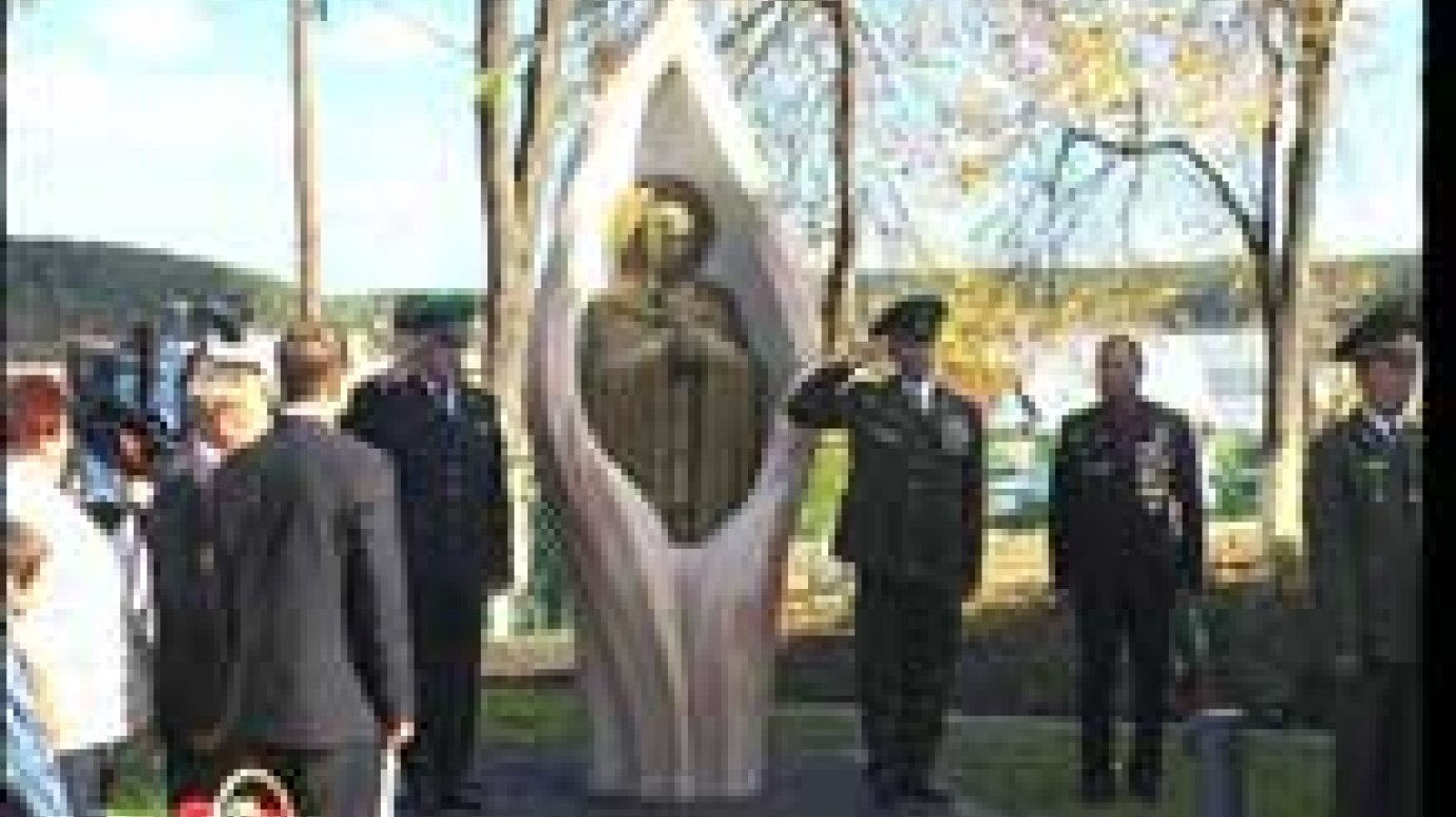 В Кузнецке установили памятник воину-мученику