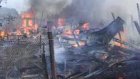 Пожар уничтожил семь дачных участков на Барковке