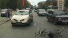 Велосипедист врезался в «Ниссан»