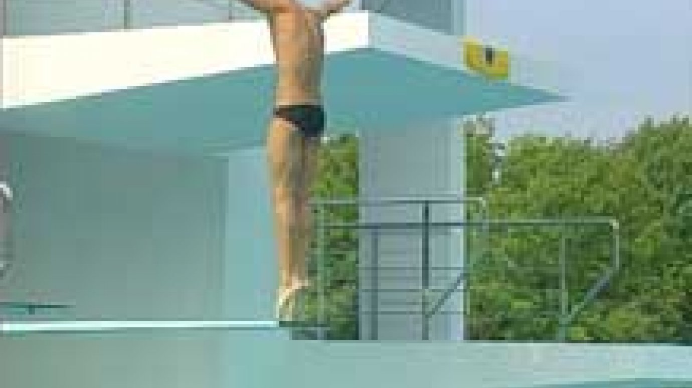 В Пензе проходят сборы лучшие прыгуны в воду