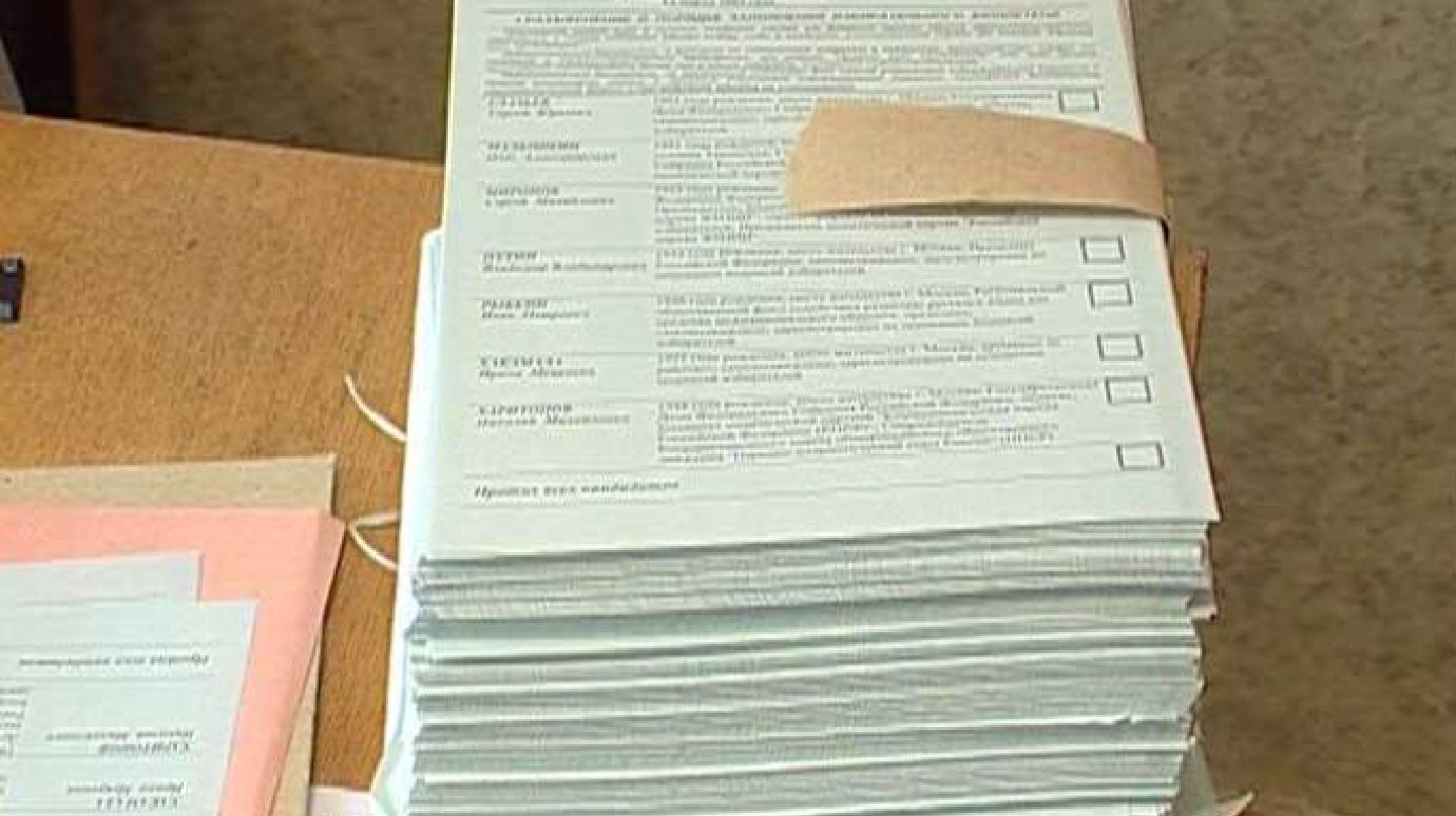 В Нижнем Ломове на выборах пытались подделать бюллетени