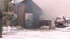 Возгорание в мебельном цехе тушили 8 пожарных расчетов