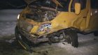 В аварии на Нейтральной пострадали 2 пассажира маршрутки