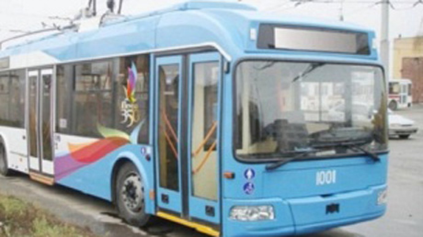 По Пензе будут ездить троллейбусы с символикой 350-летия города