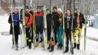 Лыжников области удивили дневным салютом