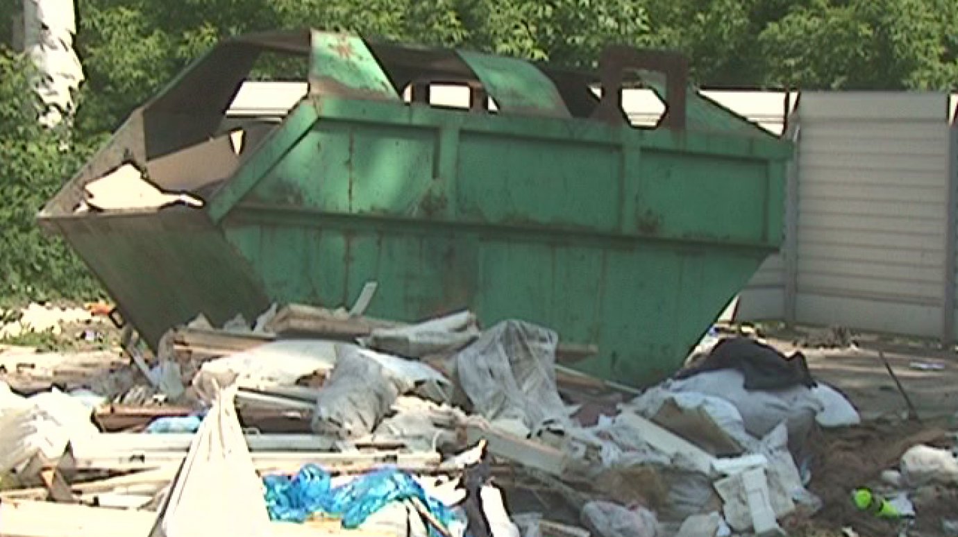Пензенцы требуют убрать мусорные контейнеры подальше от домов
