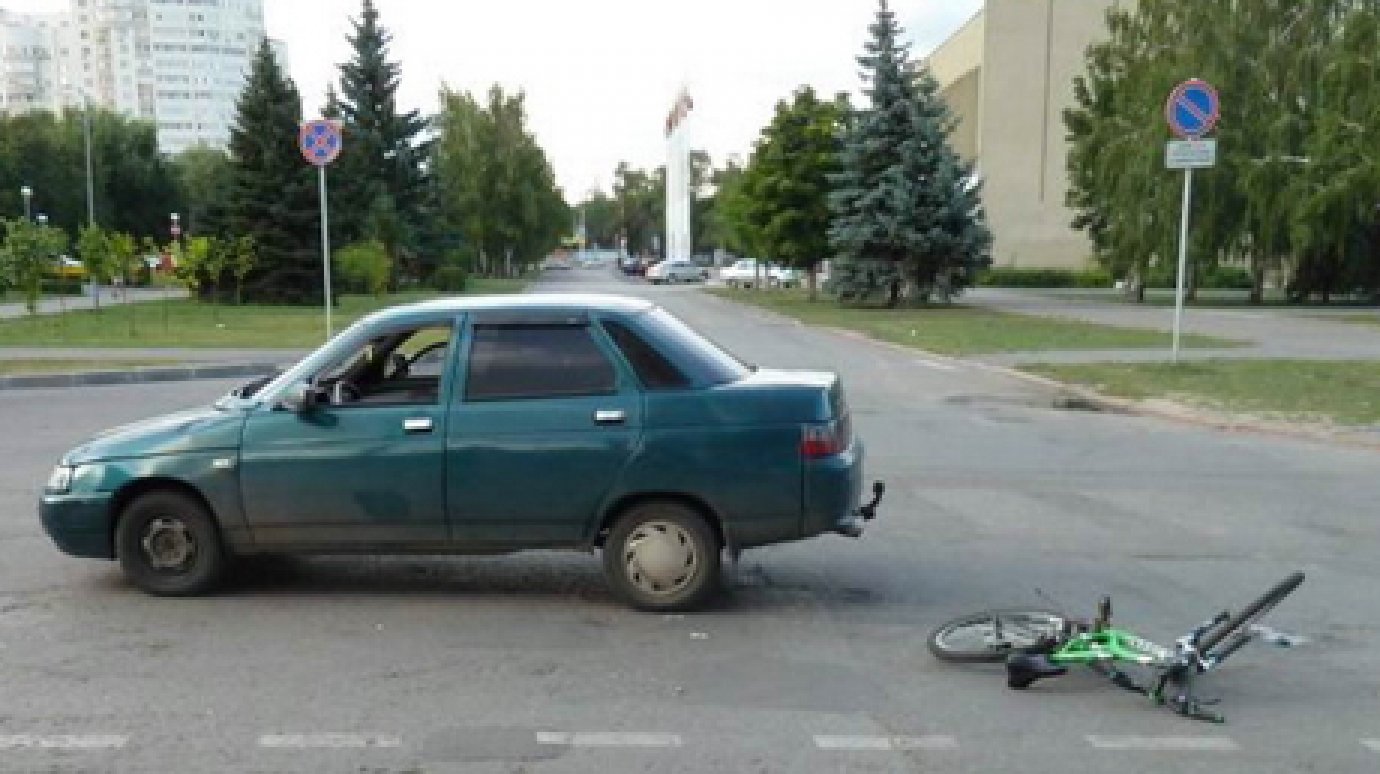 В ДТП на улице Горького пострадал 16-летний велосипедист