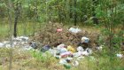 Работники администрации Ленинского района собрали в лесу 12 куб. м мусора