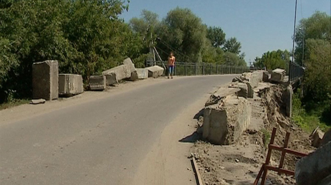 На ремонт моста через реку Пензу в Терновке выделено 406 тысяч рублей