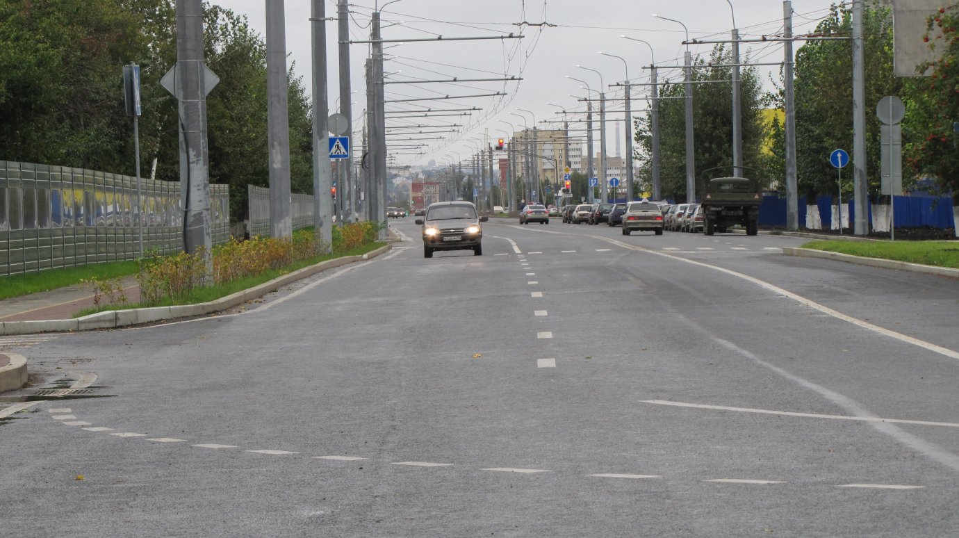 Дорога на улице Терновского в Пензе готова к сдаче в эксплуатацию