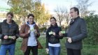 Пензенские активисты за работу получают смайлики-флаеры