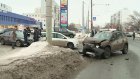 В ДТП на улице Карпинского пострадали четыре автомобиля