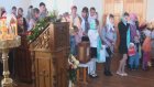 В храме Дмитрия Солунского впервые провели литургию для школьников