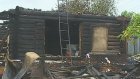 На 2-м проезде Громова сгорел двухквартирный жилой дом