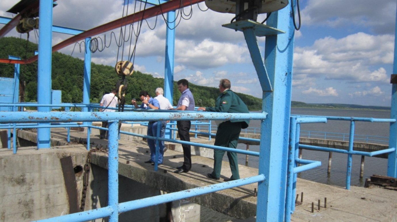 Безопасность плотины Вадинского водохранилища будет повышена