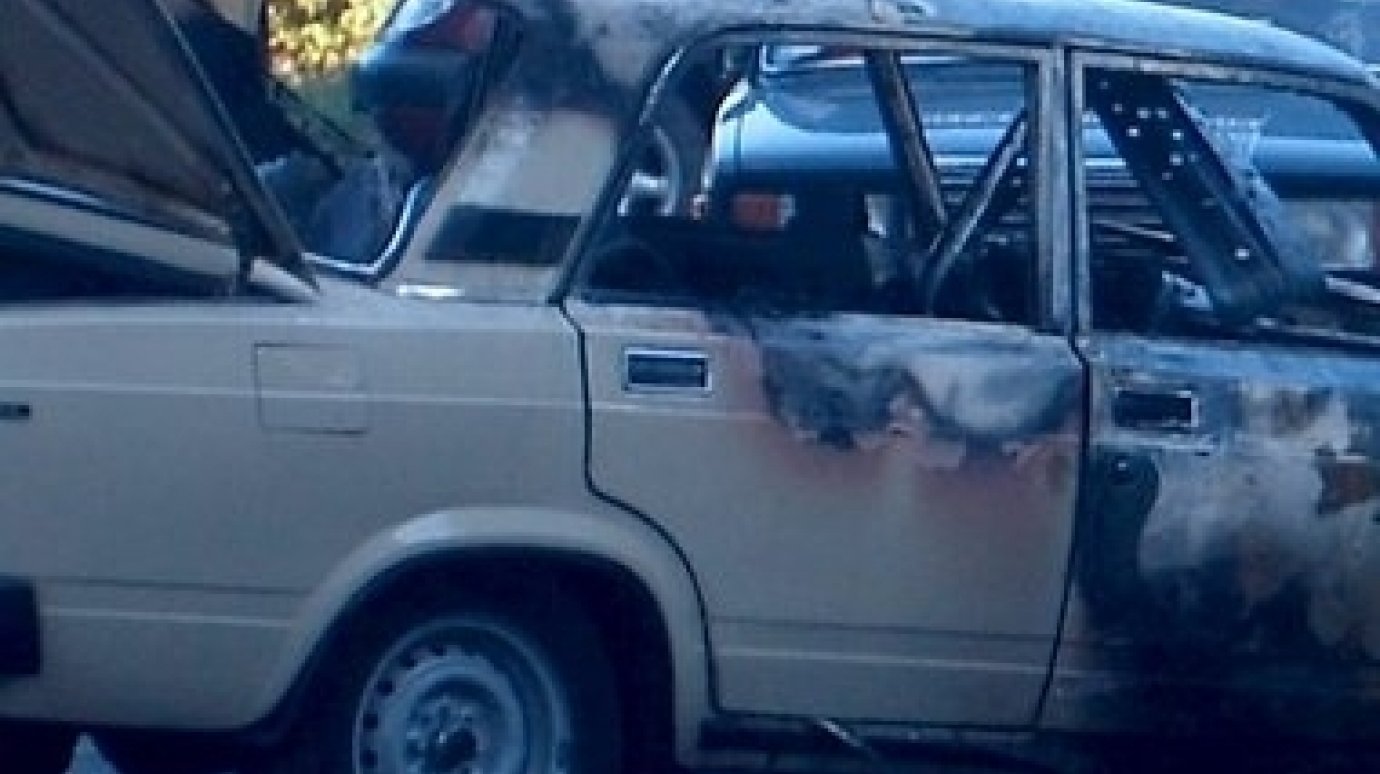Житель Сердобского района угнал и поджег автомобиль знакомой