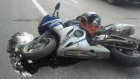 Мотоциклист попал в больницу после столкновения с «Тойотой»