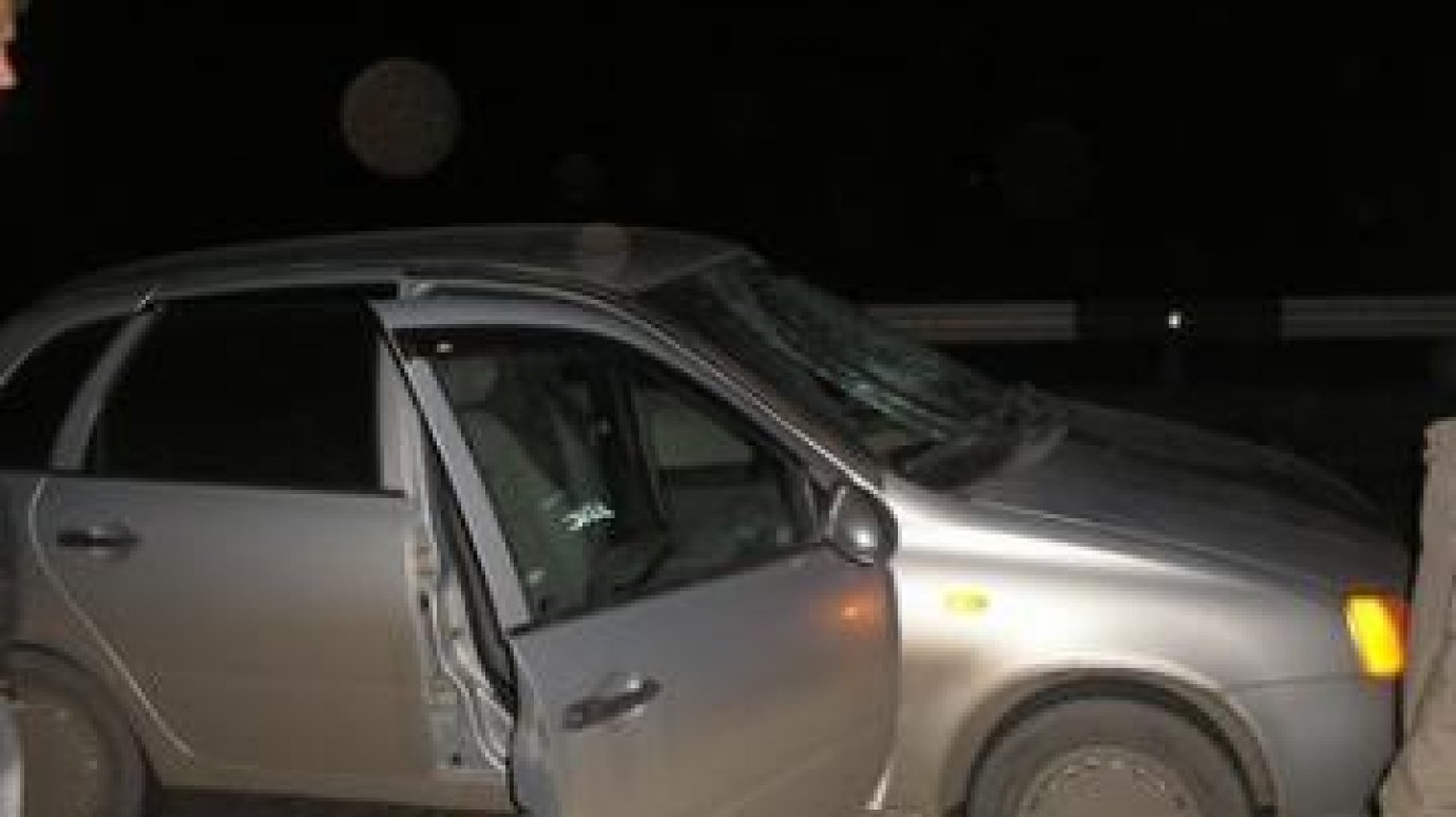 В Кузнецке легковой автомобиль насмерть сбил пешехода