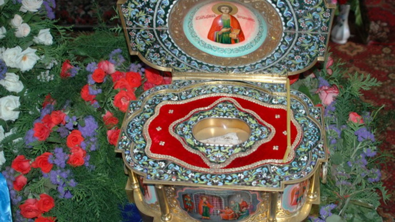 В Кузнецк привезут ковчег с мощами целителя Пантелеймона